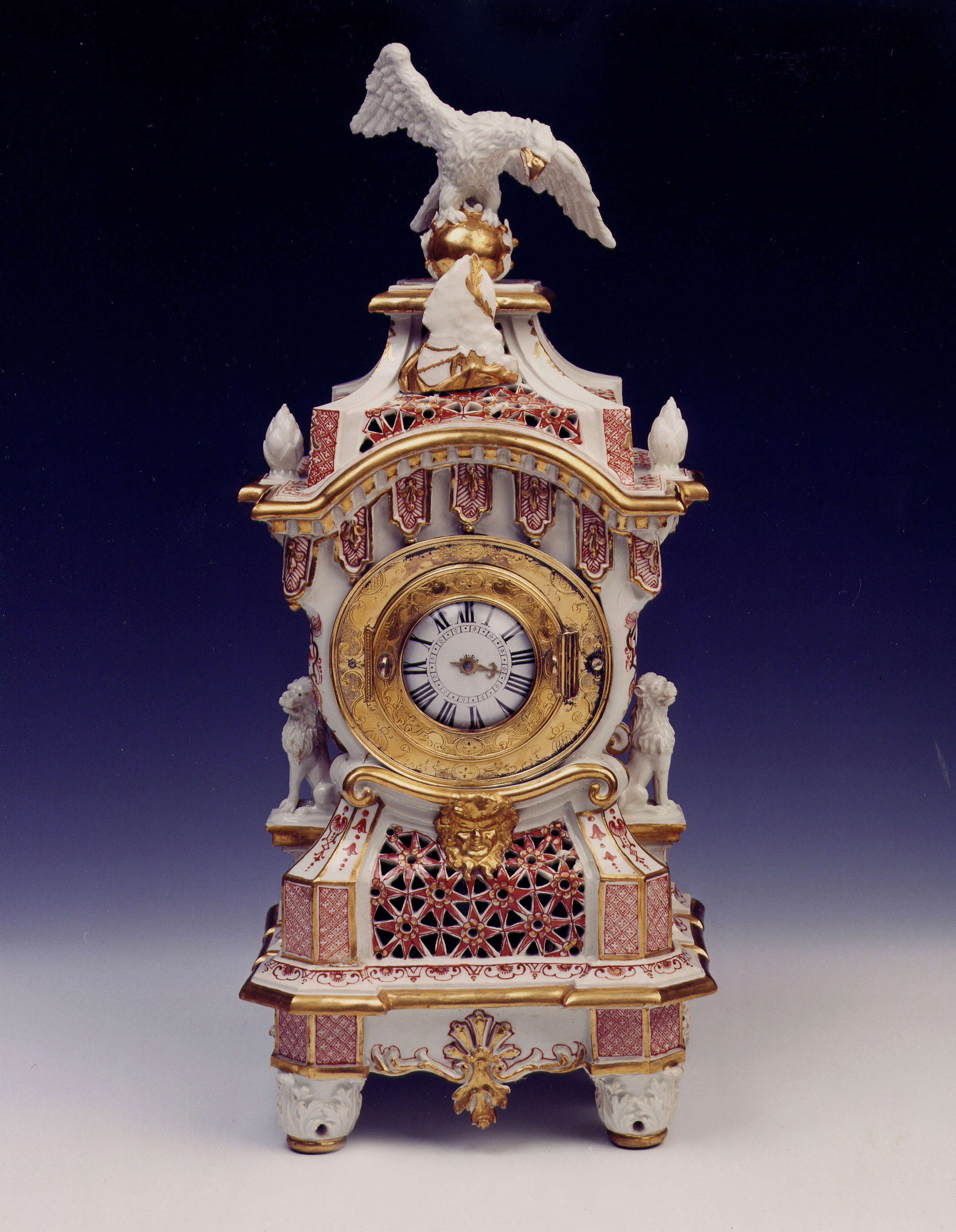 A Du Paquier Clock