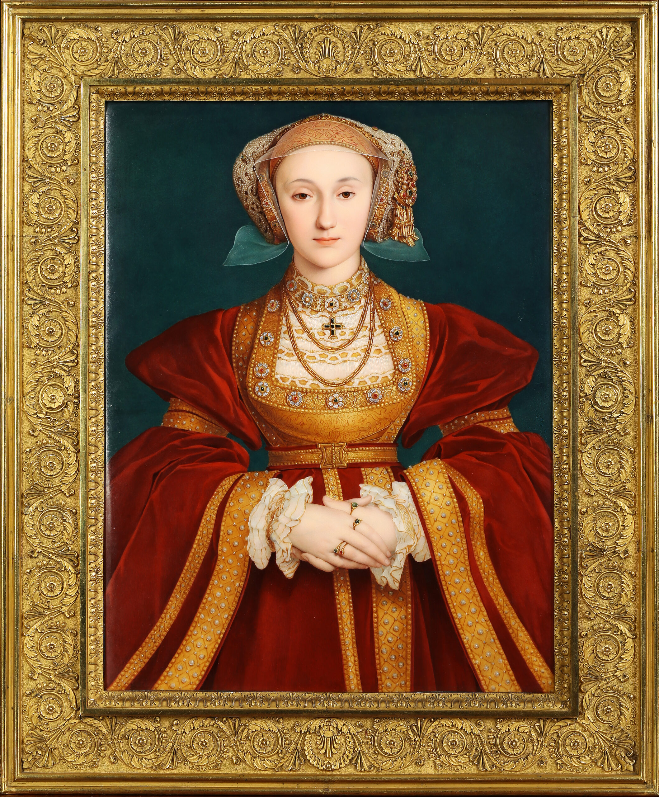 ANNE OF CLEVES, by Marie-Victoire Jaquotot | Rare Ceramics